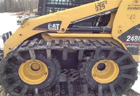 cat skid steer over the tire rubber tracks|skid steer tracks.